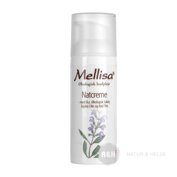 Mellisa Natcreme med Salvie �kologisk
